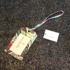 Vera Bradley luggage tag